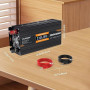 Yinleader Convertisseur 12V 220V 2000W /4000W Convertisseur de Puissance Ecran LCD 2 Prises AC pour Panneau Solaire Voiture VR