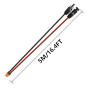 CERRXIAN Connecteur de panneau solaire 5 m 12 AWG vers câble d'alimentation femelle XT60i pour panneau solaire, centrale électri