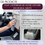 DSproducts 4X Chiffon Lunettes De Vue 410GSM-20x15cm–Lingette Lunette Microfibre de Carbone sans Trace sans Rayure Chiffon Antis