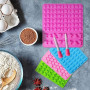 Moule Silicone Bonbon, 5 Pcs Mini Moules à Bonbons Gommeux, Moule En GeléE Plateaux, Moules En Silicone De Qualité Alimentaire A
