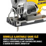 DEWALT DCS331N-XJ Scie Sauteuse Sans fil 18 V