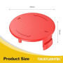 TRUSTLIONTEK 3 pièces F016F04841 Couvre-bobine, Couvercle de bobine pour taille-haies compatible avec Bosch Afs 23-37 Fil de tai