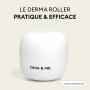 OMA & ME Derma Roller 0.5 mm - Stimule la Pousse des Cheveux Naturellement, Favorise la Croissance du Cuir Chevelu - Microneedli