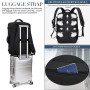 ENZOSUM Bagage Cabine 55x35x25 Sac à Dos Voyage Cabine Avion Sac cabine 55x35x25 pour Air France 48L Valise Cabine Homme Femme S