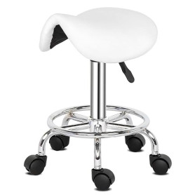 Alightup Tabouret de Bureau Tabouret à roulettes Professionnel Rotation à 360° Chaise a Roulette Salon de Massage Cuisine Bureau