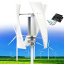 Fablestoryem Kit de Générateur d'éolienne 14000W, Kit de Générateur de Vent Vertical d'éolienne 12V/24V/48V/110V/220V, équipemen