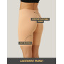 Basic Treasure Lot de 3 Leggings Courts pour Femme, Short de Cyclisme pour Femme, sous-vêtement