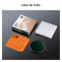 K&F CONCEPT Filtre 62mm ND2-32 Variable et Polarisant CPL et Black-Mist 1/4 3 en 1 pour Objectif Appareil Photo