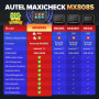 Autel MaxiCheck MX808S Diagnostic Auto: 2026 Plus Récente Que MK808S MK808BT Pro, Bidirectionnel Scanner comme MK900 MX900 MK900
