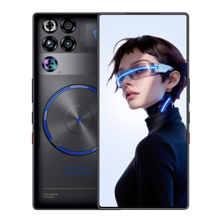 REDMAGIC 11S Pro 144Hz Smartphone Gaming, 5G Android Téléphone Portable, 16GB RAM+512GB ROM, Snapdragon 8 Elite Gen 5 Leading, 6