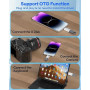 layajia Adaptateur Lightning vers USB, Câble Lightning Mâle vers USB Femelle pour iPhone 14 13 12 11 Pro Max, Adaptateur OTG iPh