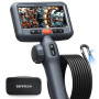 DEPSTECH Endoscope à Double Objectif avec Articulation bidirectionnelle à 210°, caméra endoscopique Industrielle avec éclairage,