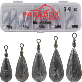 Paradox Fishing lot Plomb Peche 5g à150g I 10g 15g 20g 25g 30g 40g 50g 60g 80g 100g 120g 150g I sinkers Carpe Plomb