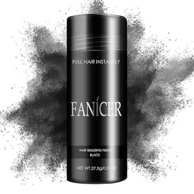 27.5g Poudre densifiante cheveux,Fibres Capillaires Poudre,Fibre capillaire pour cheveux clairsemés,Volume et Épaisseur Instanta