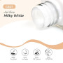 TOMICCA Vernis Semi Permanent, Blanc Laiteux Vernis Gel UV Semi Permanent, Soak Off Vernis Gel UV LED Gel Cadeau Pour Salon de M