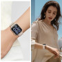 ORRLBB Bracelet compatible avec les Bracelets Apple Watch Series 11 10 9 8 7 6 5 4 Ultra SE 3 2 1 Femmes Hommes, Magnétique Méta