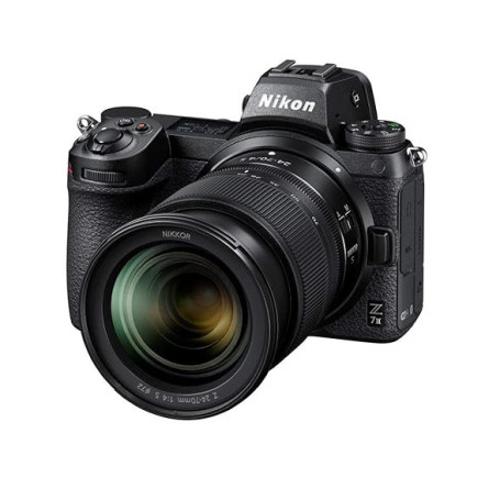 Nikon Z 7II + bague d'adaptation FTZ, Appareil Photo Numérique Hybride Plein Format (45,7 MP, 4K/60p, rafale 10 i/s, stabilisati