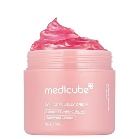 medicube - Crème Gelée Repulpante au Collagène - Niacinamide & Collagène Lyophilisé - Soin Raffermissant | Boost d'hydratation b