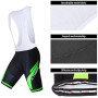 X-TIGER Maillot de Cyclisme Manches Courtes Homme avec Cuissard à Bretelle 5D Gel Rembourré,VTT Courtes Respirant Vêtements de C