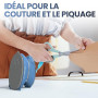 BEAUTURAL Fer À Repasser De Voyage Double Tension 220V/120V Semelle Antiadhésive Fonction Anti-Gouttes Repassage À Sec Ou À La V