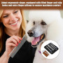 Menibeuty Ciseaux Toilettage Chien Kit, Ciseauxs de Toilettage pour Chiens, Embouts de Sécurité Ronds y Compris Ciseaux à Effile