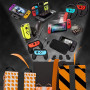 Orzly Kit d'accessoires conçu pour Les Accessoires Nintendo Switch Geeks et boîtier de Console OLED et Protecteur d'écran, poign