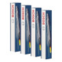 Bosch GLP224 - Bougie de Préchauffage Duraterm - Boite Carton - pour Véhicules à Moteur Diesel, Paquet de 4