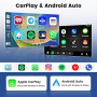 5G WiFi 2+64GB Android Autoradio Wireless Carplay pour VW Golf 5 6 Polo Seat Skoda Écran Tactile 9 Pouces Bluetooth Poste Radio