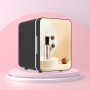 Olvy Réfrigérateur Cosmétique 4 Litres, Mini Frigo, Mini Réfrigérateur Portable Avec Miroir LED, Petit Réfrigérateur pour Soins 
