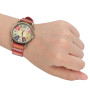 SALUTUYA Montre bohème, Montre Femme Pas Cher Montre Vintage Femme Montre Hippie Multicolore Bracelet en Cuir PU Style bohème La