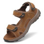 FLARUT Hommes Sandales d'été Chaussures de randonnée Trekking Outdoor Sport Cuir Plage Orteils Ouverts Sportives Décontractées