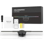 Hologramme 3D de 42 cm avec Wi-Fi, Projecteur Hologramme 3D avec 244 LED, 2200 cd/m² et 1500 vidéos 3D Gratuites, Projecteur Hol