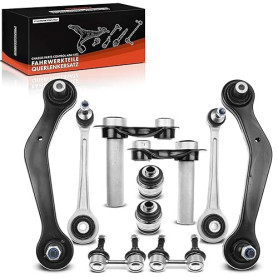 Frankberg 10x Bras de suspension Barres d'accouplement Bras de suspension intégral Support Arrière Compatible avec X5 E53 3.0d 3