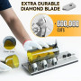 Kalawen Kit de coupe pour bouteille en verre réglable Outil de bricolage, ensemble de machine de découpe en acier inoxydable pou