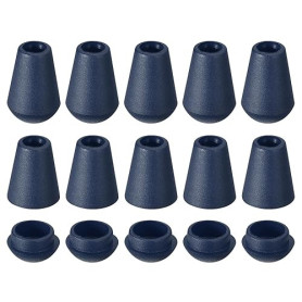 QUARKZMAN 20Pcs Bouchons D'Extrémité de Cloche Verrouillage D'Extrémité de Corde en Plastique Attaches de Corde Clip à Bascule A
