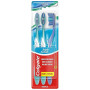 COLGATE - Brosse à dents Triple Action Souple - Nettoyage Interdentaire - Blancheur Naturelle - Haleine Fraîche - Lot de 3 Bross