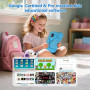 SUMTAB Tablette Enfants 7 Pouces Android Tablette pour Enfant avec 8GB RAM+64GB ROM(TF 256GB), Contrôle Parental, WiFi, Bluetoot