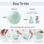 PROIRON Ballon Pilates 25cm Ballon Fitness Yoga Balle de Gym d'exercice Pilates Ball Petite Balle de Fitness pour Débutants et P