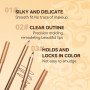 LOPHE 12 Couleurs Lipliner Crayon Set,Nude Crayons à Lèvres,Crayon à Lèvres Onctueux et Crémeux, Imperméable à l'Eau Lèvres Maqu