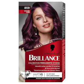 Schwarzkopf - Brillance - Coloration Cheveux Permanente Intense - Brillance Eclat Diamant - Couverture Parfaite des Cheveux Blan