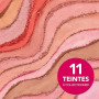 BOURJOIS - Boîte Ronde Blush 74 Rose Ambre - Piceau & Miroir Intégré - Technologie Fard Cuit - Texture Fine & Légère - Facile À