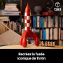 LEGO Ideas La Fusée de Tintin - Maquette de Navette Spatiale pour Adulte - Décoration de Bureau DIY avec 5 Minifigurines & Figur