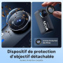 SJCAM C110Plus Mini Caméra Vlog Sport 4K sans Carte, Caméra Corporelle 170° FOV, Enregistrement Audio et Vidéo, 8X Zoom, Stabili