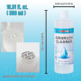 FansArriche Nettoyant pour aérographe 500 ml – Nettoyant puissant à action rapide, élimine la peinture acrylique à l’eau, aquare