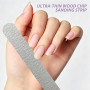 50 PCS Limes à Ongles Professionnelles 100/180 Double Face, Limes Lavables, Outil Manucure pour Ongles Gel Acrylique Naturels, A