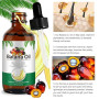 Huile de Batana pour Cheveux 60 ml, 100% Pure Pressée à Froid, Favorise la Croissance, Nourrit le Cuir Chevelu, Prévient la Chut