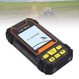 Appareil de Mesure de Superficie, Mesureur GPS Portable pour Levés Topographiques Écran LCD 2,4 Pouces Testeur Gnss Portable de