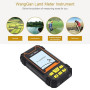 Appareil de Mesure de Superficie, Mesureur GPS Portable pour Levés Topographiques Écran LCD 2,4 Pouces Testeur Gnss Portable de