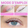 Lomansa Pad Rehaussement de Cils, Lash Lift Shields, Uniquement pour l'étape de Perm n°1, Ultra Fine et Collante, Utilisations N