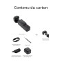 Bundle Standard DJI Osmo Pocket 4, caméra vlog de Poche avec nacelle, capteur CMOS 1 Pouce et 4K/240 IPS, stabilisation sur 3 Ax